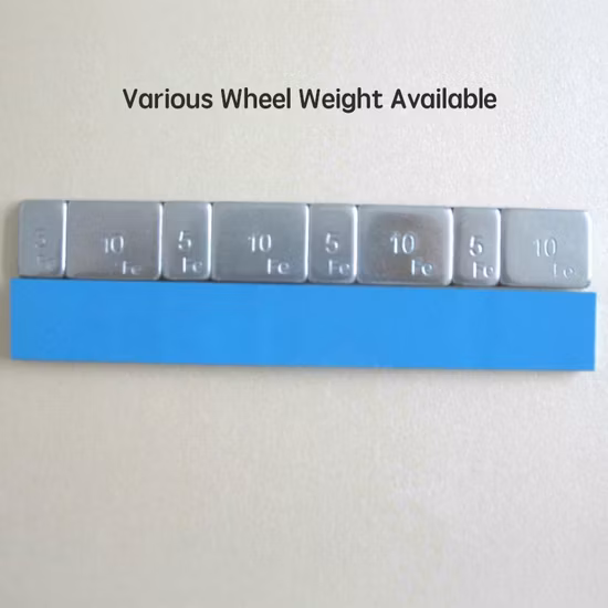 Pesos de balanceamento de roda de aço para carro caminhão adesivo para pneu